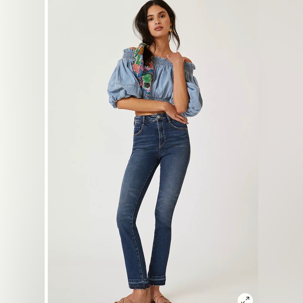 Anthropologie | Pilcro The Cigarette Slim Straight Jeans